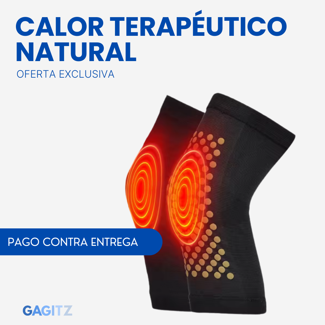Calor terapéutico NATURAL - Rodilleras